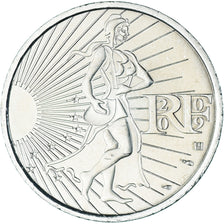 France, Semeuse, 10 Euro, 2009, Paris, SPL+, Argent