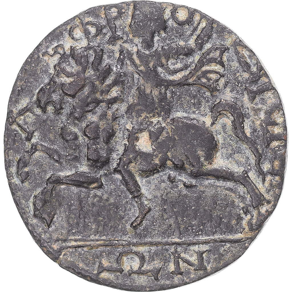 Moeda, Cária, Gallienus, Æ, 253-268, Aphrodisias, EF(40-45), Bronze