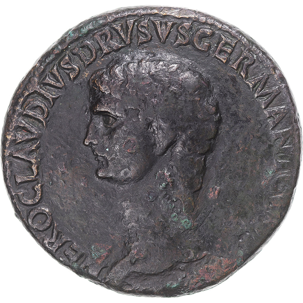 Coin, Nero Claudius Drusus, Sestertius, 41-50, Rome, VF(30-35), Bronze, RIC:93