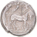Monnaie, Sicile, Hieron I, Tétradrachme, ca. 475-470 BC, Syracuse, TB+, Argent