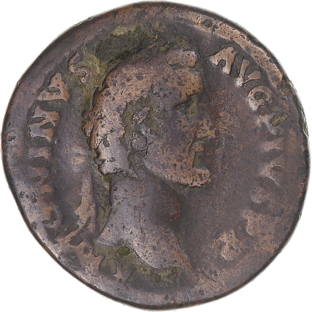 Antoninus Pius, Sestertius, 140-144, Rome, Extremamento rara, Bronze, F(12-15)