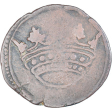 Coin, French India, Louis XV, Double Sol, n.d. (1715-1774), Pondichery