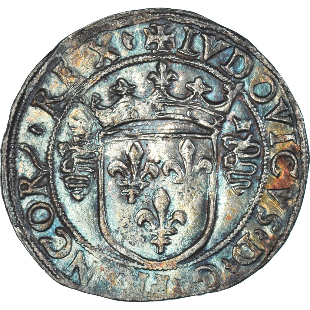 Münze, Frankreich, Louis XII, Gros de 3 sous dit 