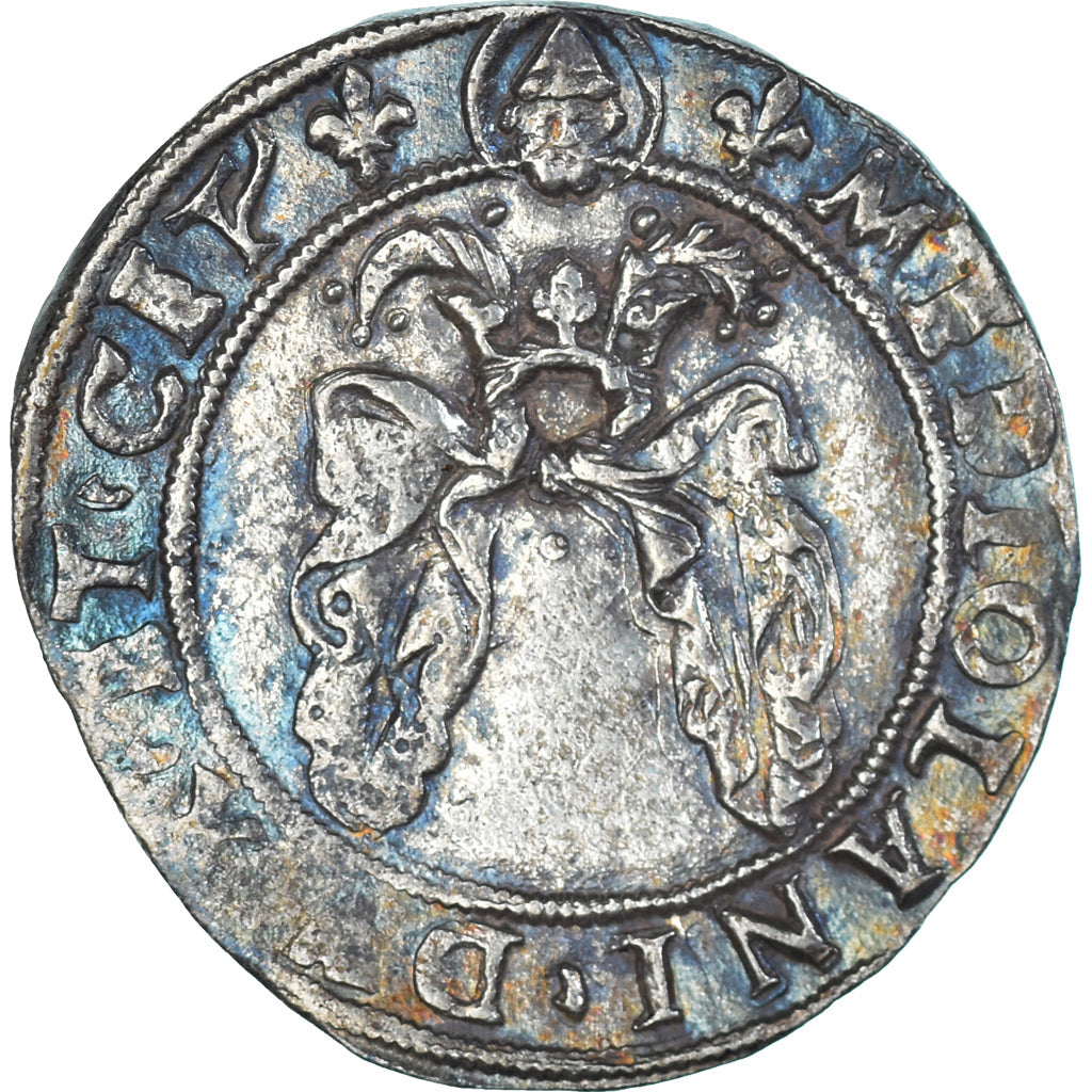 Münze, Frankreich, Louis XII, Gros de 3 sous dit 