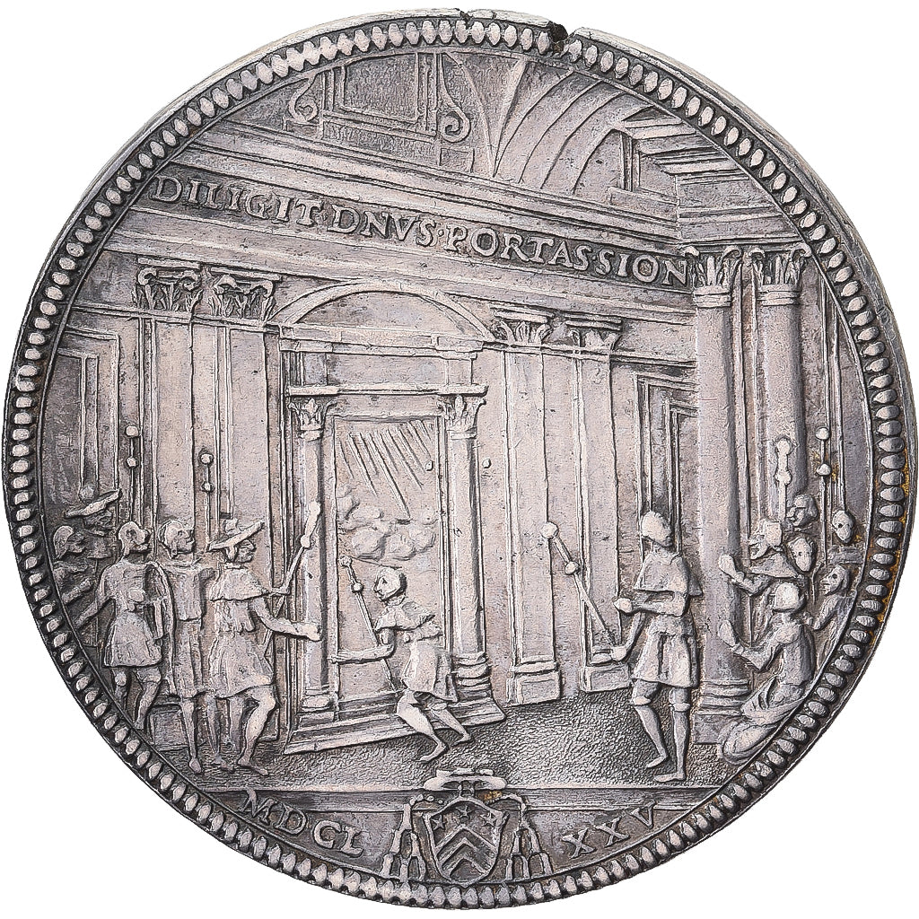 Monnaie, Cité du Vatican, Clement X, Piastre, 1675, Roma, TTB+, Argent