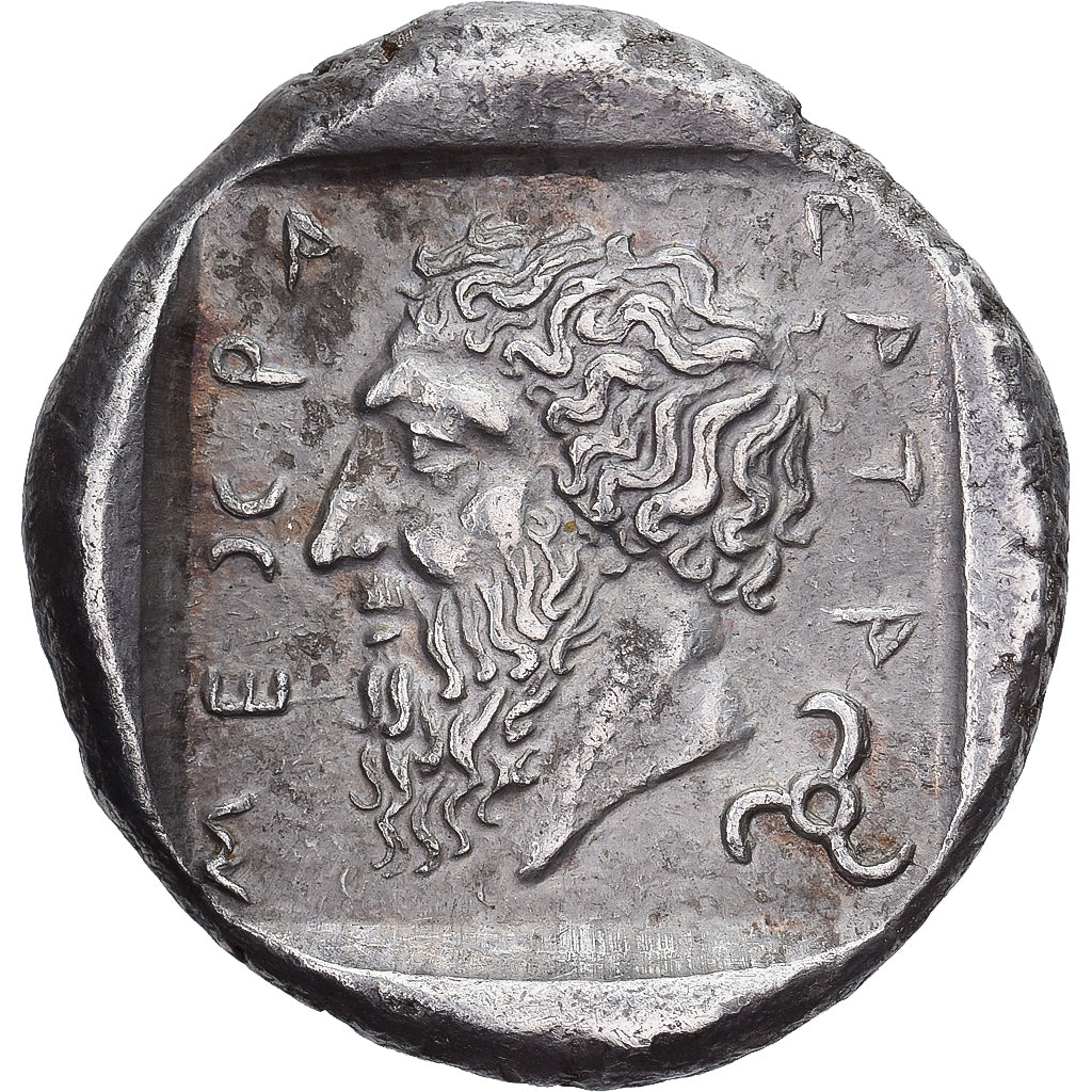 Licja, Mithrapata, Stater, 390-370 BC, Uncertain mint, Srebro, AU(55-58)
