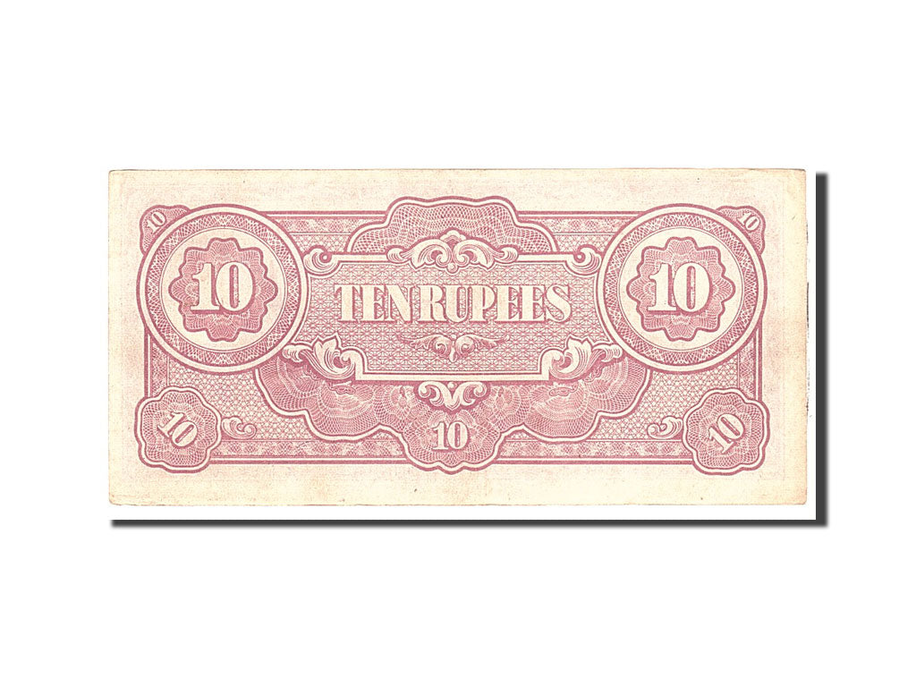Banknote, Burma, 10 Rupees, 1942, Undated, KM:16b, UNC(63)