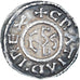 Coin, France, Charles le Chauve, Denier, 843-877, Rouen, AU(55-58), Silver