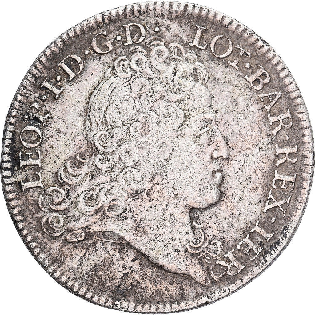 Moneda, Francia, duché de Lorraine, Leopold I, Écu dit 