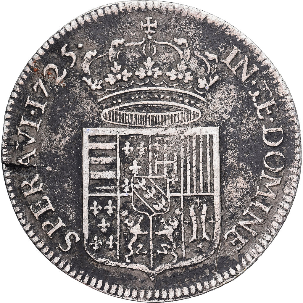 Moneda, Francia, duché de Lorraine, Leopold I, Écu dit 