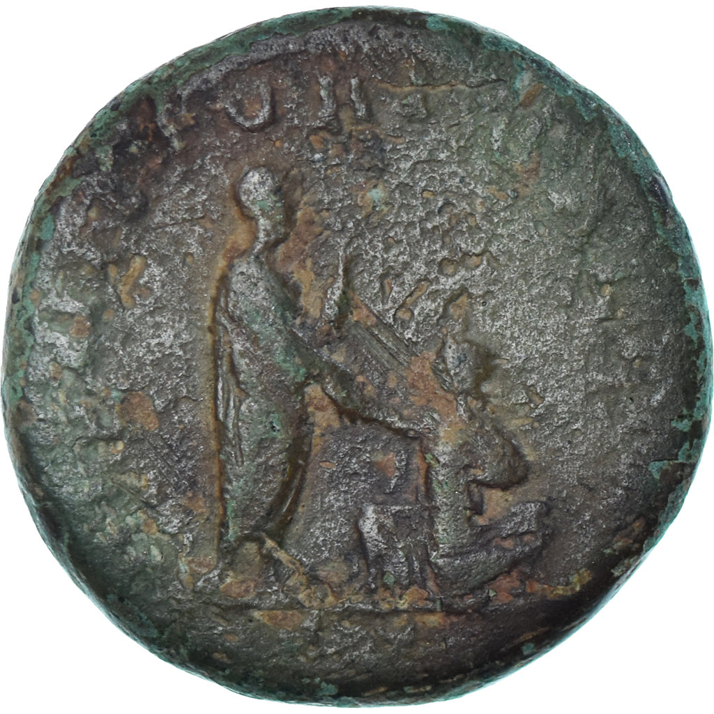 Hadrian, Dupondius/As, 130-133, Rome, Bronze, F(12-15), RIC:1854-5