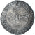 Monnaie, France, Henri III, Franc au Col Plat, 1578, Dijon, Tréflée, TB+