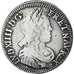 Münze, Frankreich, Louis XIV, 1/4 Écu à la mèche longue, 1652, Bayonne, S+