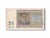 Billete, 20 Francs, 1956, Bélgica, KM:132b, 1956-04-03, MBC