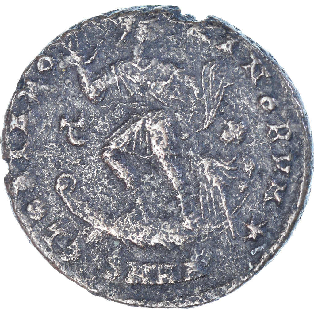 Theodosius I, Follis, 383-388, Heraclea, Bronze, VF(30-35), RIC:21b