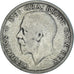 Moneda, Gran Bretaña, George V, Florin, Two Shillings, 1928, BC+, Plata