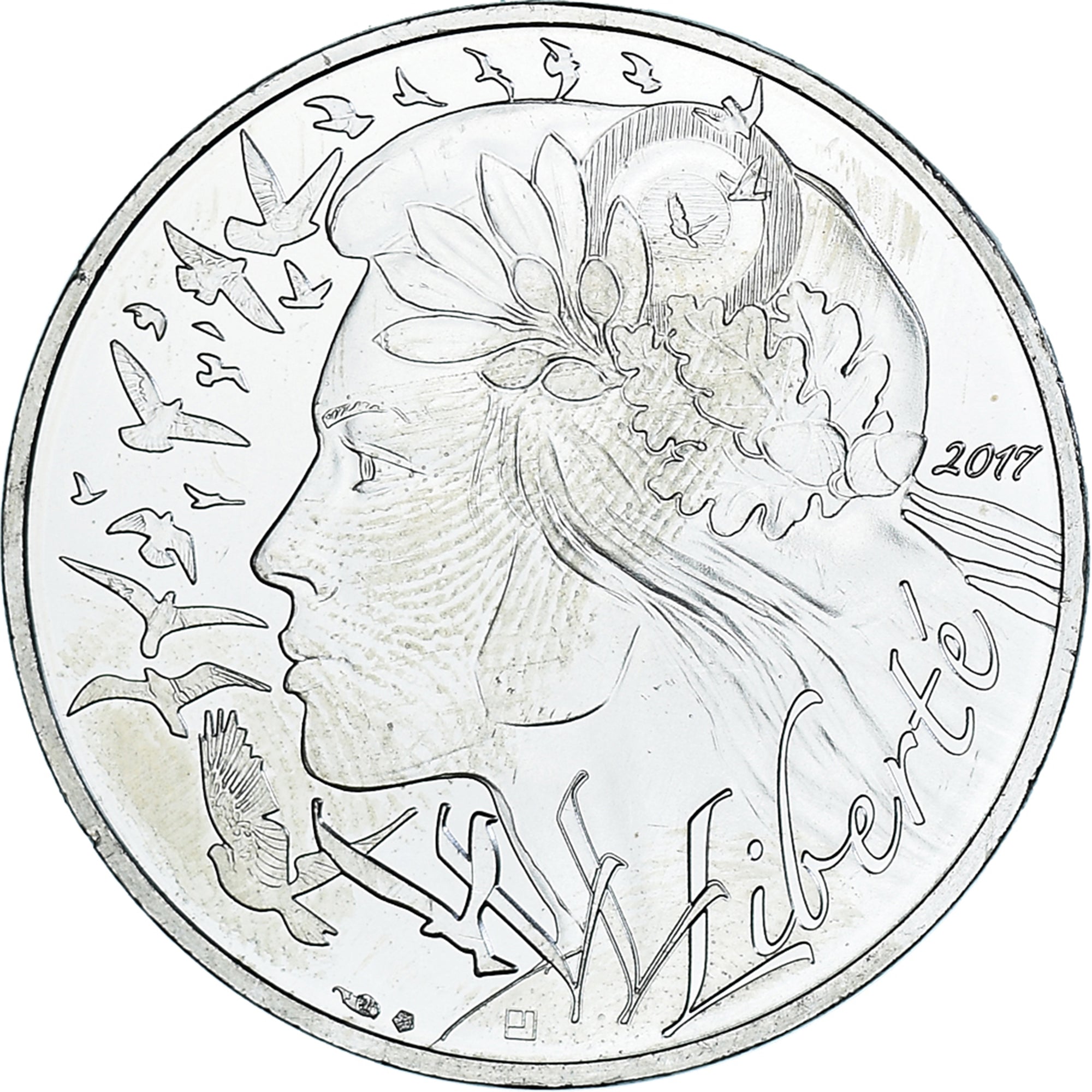 Francia, Marianne, 20 Euro, 2017, Paris, SPL, Argento