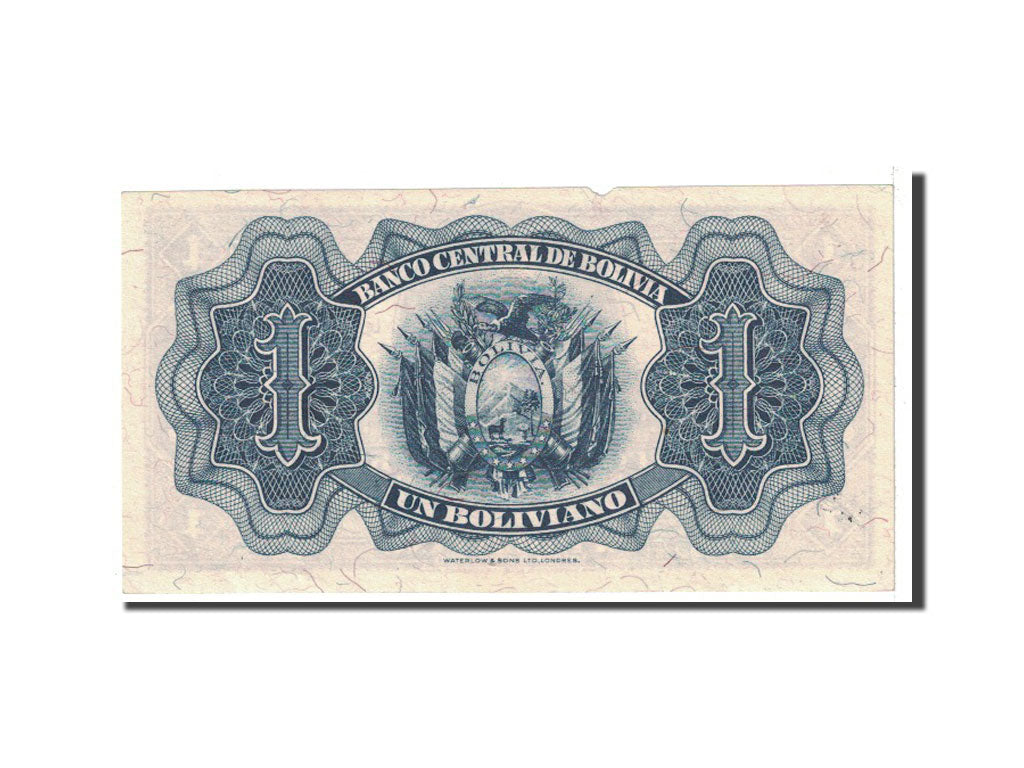 Banconote, Bolivia, 1 Boliviano, 1928, KM:119a, Undated, SPL-