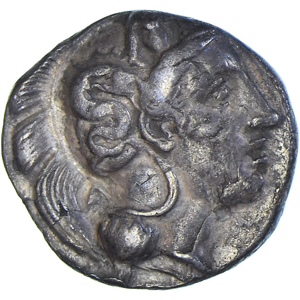 Monnaie, Lucanie, Statère, ca. 400-350 BC, Thourioi, TTB, Argent, HN Italy:1789