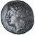 Moneta, Bruttium, Æ, ca. 260-215 BC, Rhegion, AU(50-53), Brązowy, HN