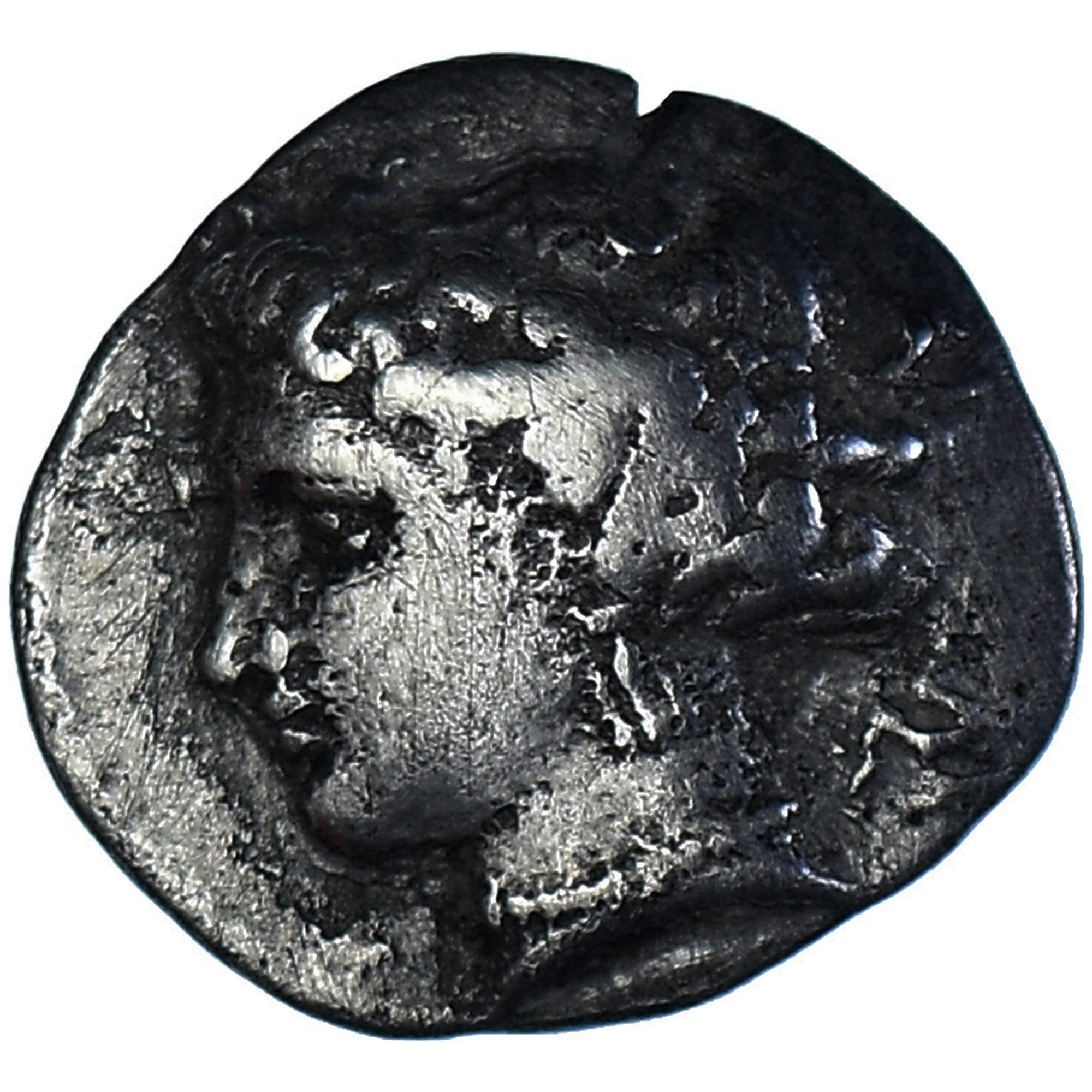 Münze, Bruttium, Drachm, ca. 299-289 BC, Terina, S+, Silber, HN Italy:2642
