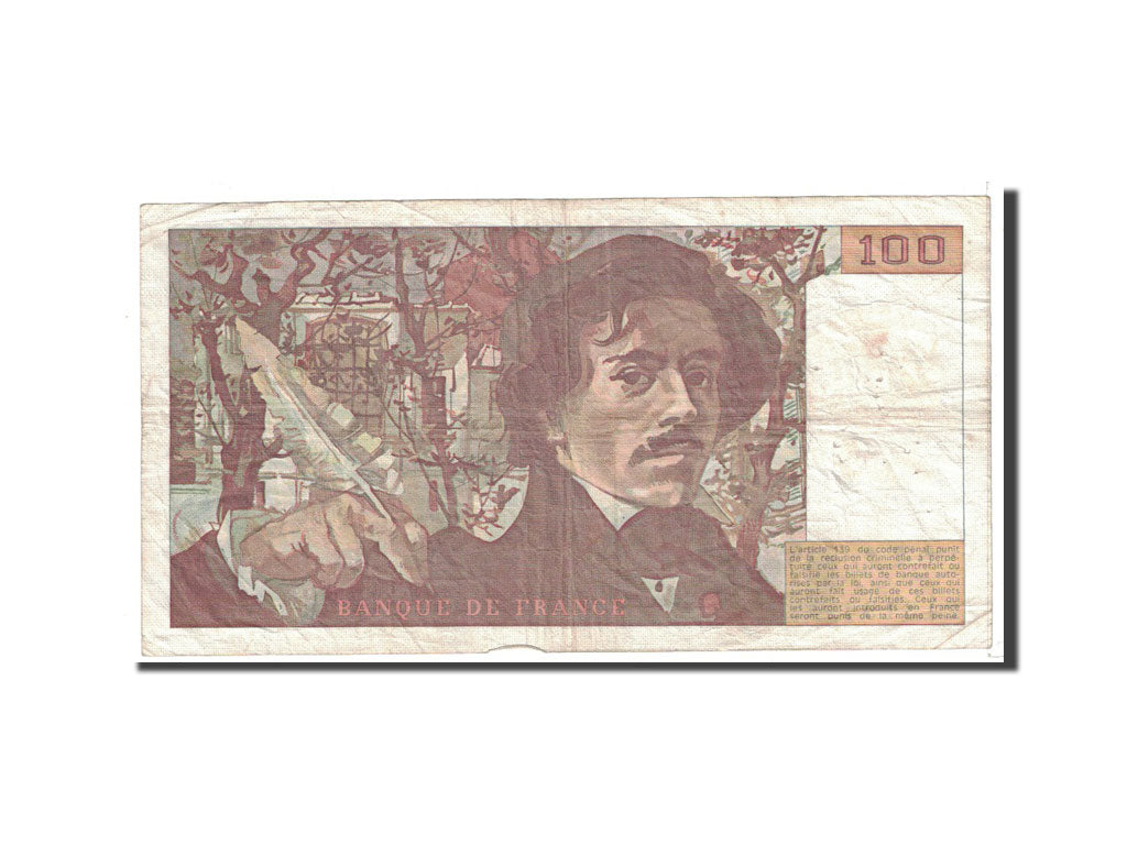 Banknote, France, 100 Francs, 1982, Undated, EF(40-45), Fayette:69.6, KM:154b