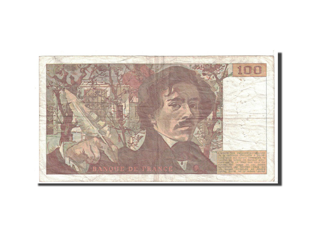 Banknote, France, 100 Francs, 1986, Undated, EF(40-45), Fayette:69.10, KM:154b