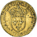 Francia, Charles IX, Écu d'or au soleil, 1567, Paris, Oro, BC+, Gadoury:442