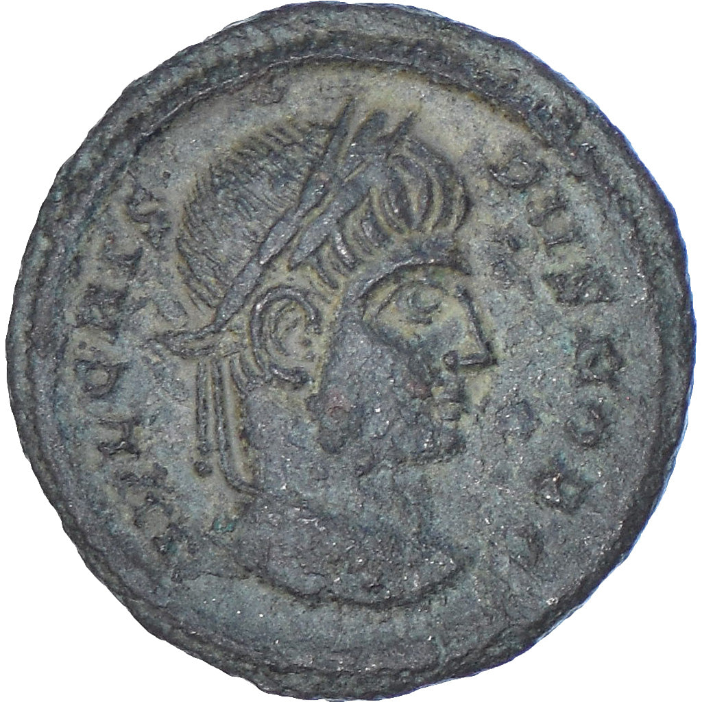 Roman Empire, Crispus, Follis, 320-321, Siscia, Bronze, AU(50-53), RIC:175