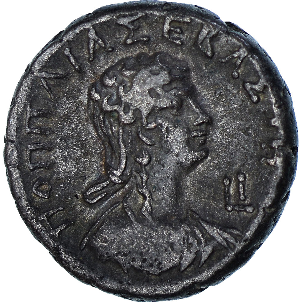 Moneta, Egypt, Nero, Tetradrachm, 63-64, Alexandria, SPL-, Biglione, RPC:I-5275