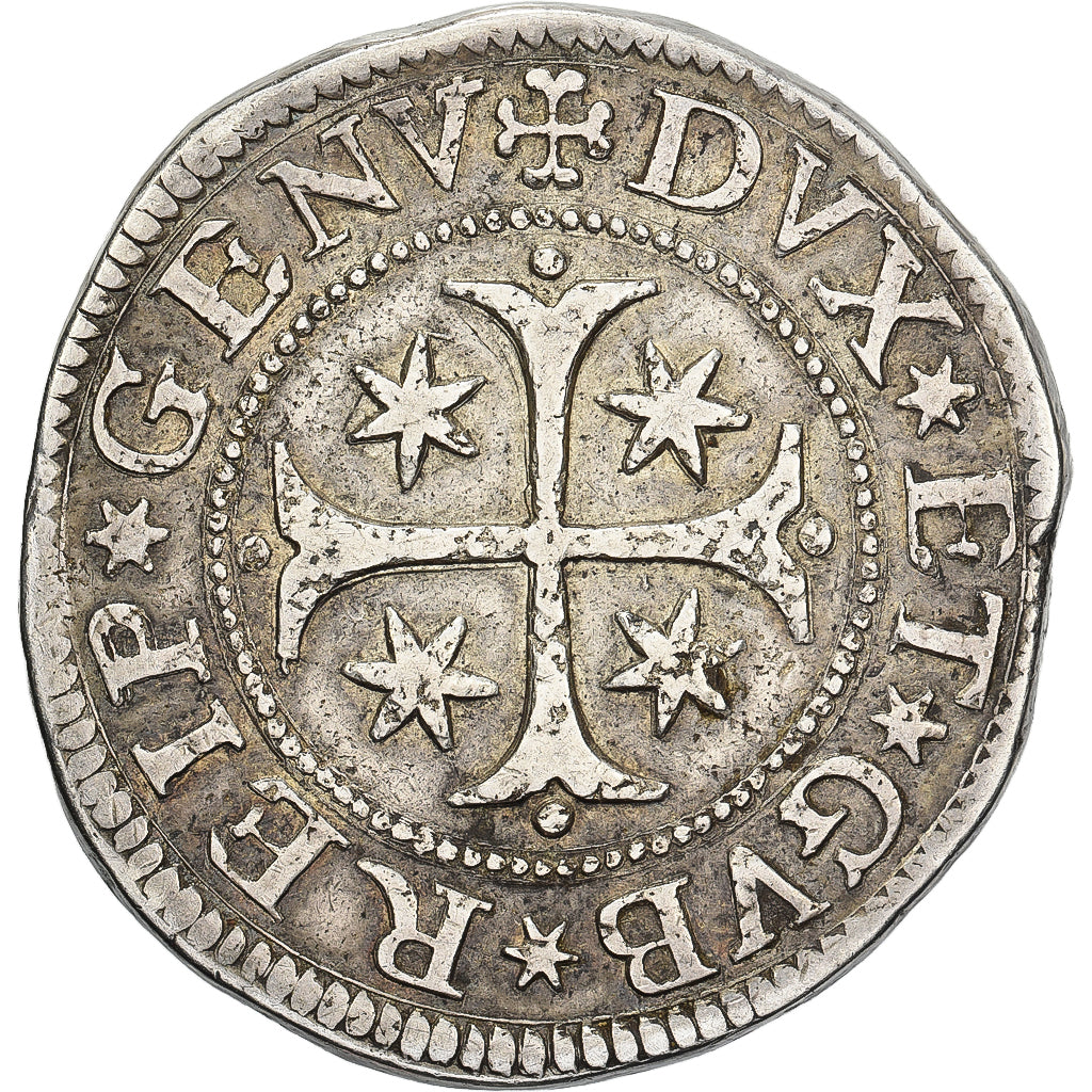 Republic of Genoa, Scudo, 1691, Genoa, Silber, SS, KM:79