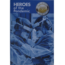 Malta, 2 Euro, Heroes of the Pandemic, 2021, Monnaie de Paris, Coin card.FDC