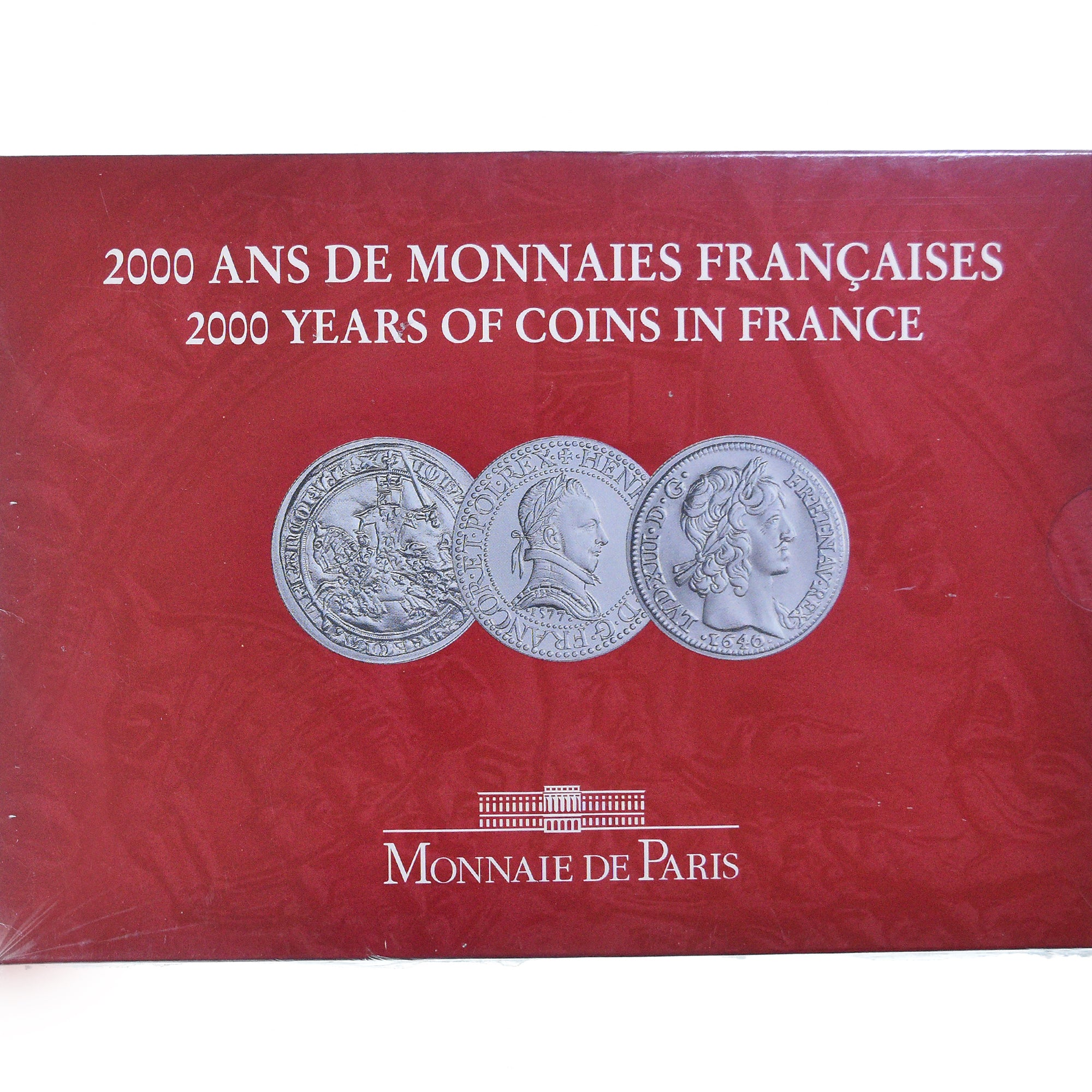 França, Coffret 3x 5 Francs, 2000 Ans de Monnaies Françaises (2/3), 2000