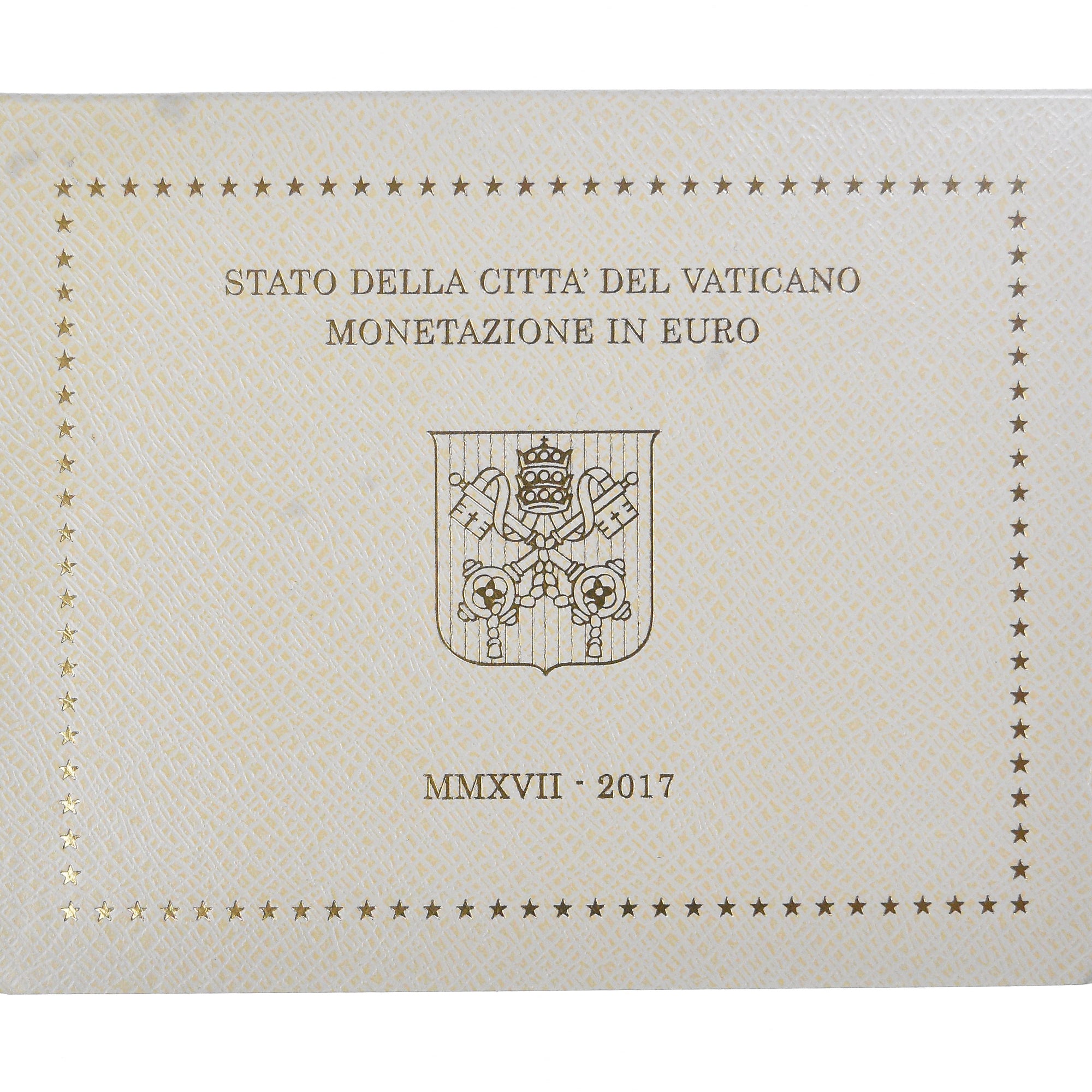 Vatican, Pope Francis I, Set 1 ct. - 2 Euro, BU, 2017, Rome, MS(65-70)