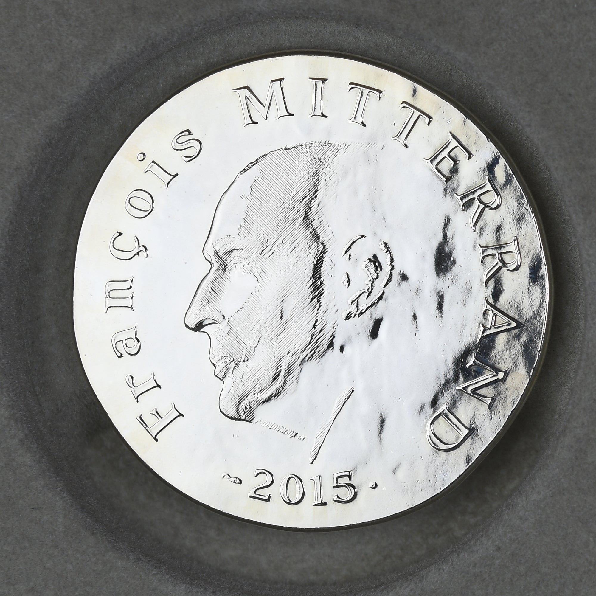 France, 10 Euro, François Mitterrand, 2015, Monnaie de Paris, historique