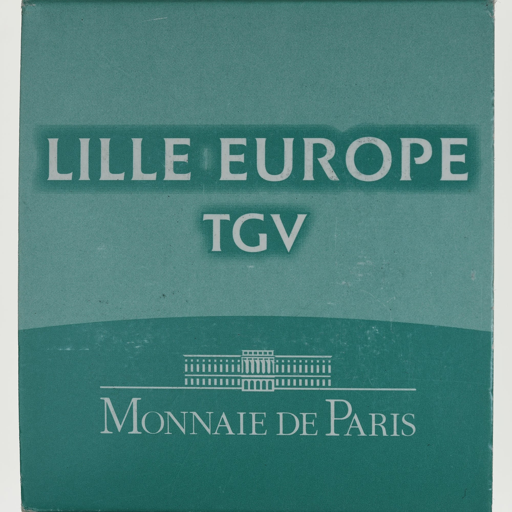 Francja, 10 Euro, Lille Europe TGV, 2010, Monnaie de Paris, BE, MS(65-70)