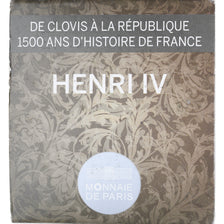 França, 10 Euro, Henri IV, 2013, Monnaie de Paris, historique, MS(65-70), Prata