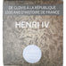 França, 10 Euro, Henri IV, 2013, Monnaie de Paris, historique, MS(65-70), Prata