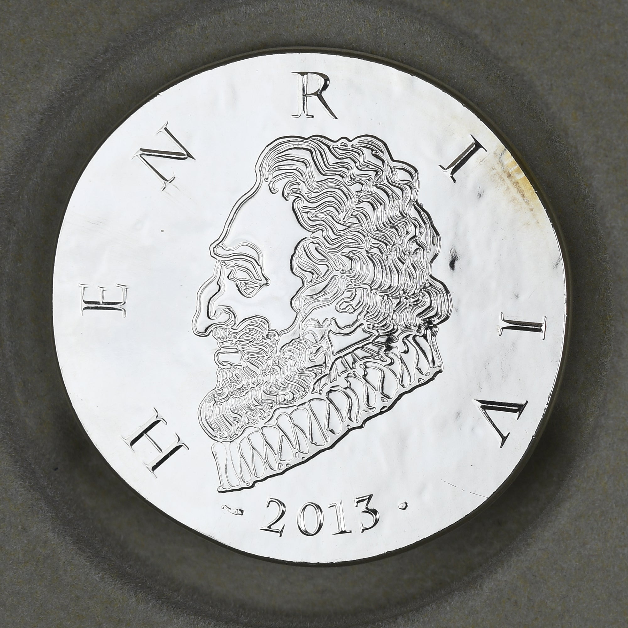 França, 10 Euro, Henri IV, 2013, Monnaie de Paris, historique, MS(65-70), Prata