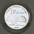 França, 10 Euro, Gare du Nord - Saint-Pancras, 2013, Monnaie de Paris, BE