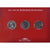 France, Coffret 3x 5 Francs, 2000 Ans de Monnaies Françaises (3/3), 2000, BU
