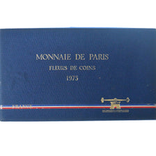 Moneta, Francja, Coffret 1 c. à 50 frs., 1975, Monnaie de Paris, FDC