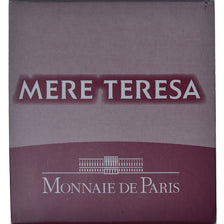 Francia, 10 Euro, Mère Teresa, 2010, Monnaie de Paris, Proof / BE, FDC, Plata