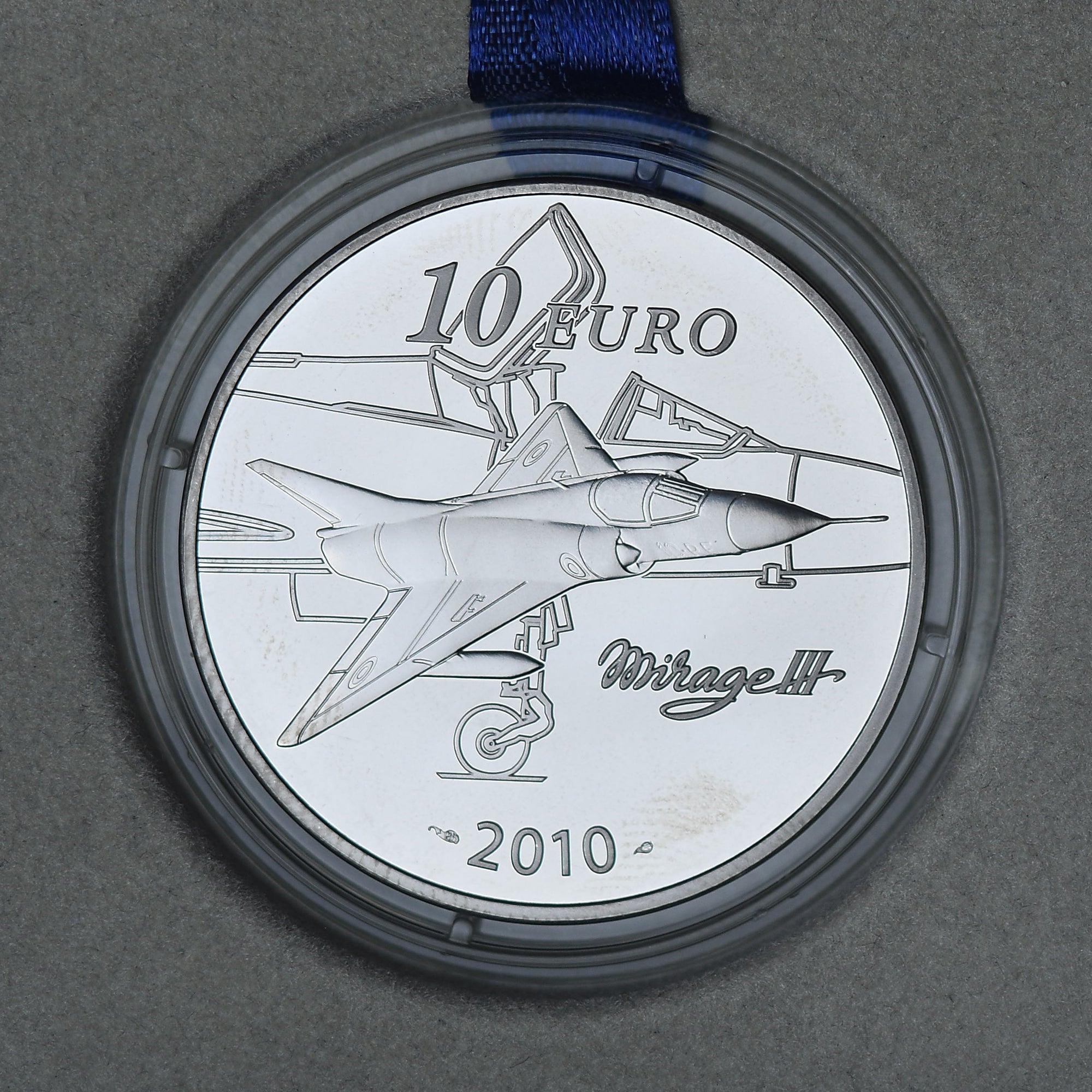 France, 10 Euro, Marcel Dassault, 2010, Monnaie de Paris, Proof / BE, MS(65-70)