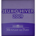 France, 10 Euro, Jeux d'Hiver - Ski Alpin, 2009, Monnaie de Paris, Proof / BE
