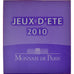 Francia, 10 Euro, Jeux d'Été - Handball, 2010, Monnaie de Paris, BE, FDC