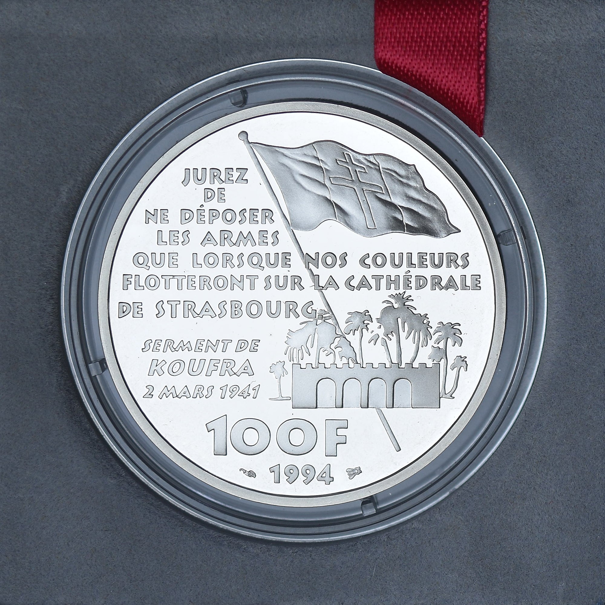 Coin, France, Libération - Général Leclerc, 100 Francs, 1994, Monnaie de