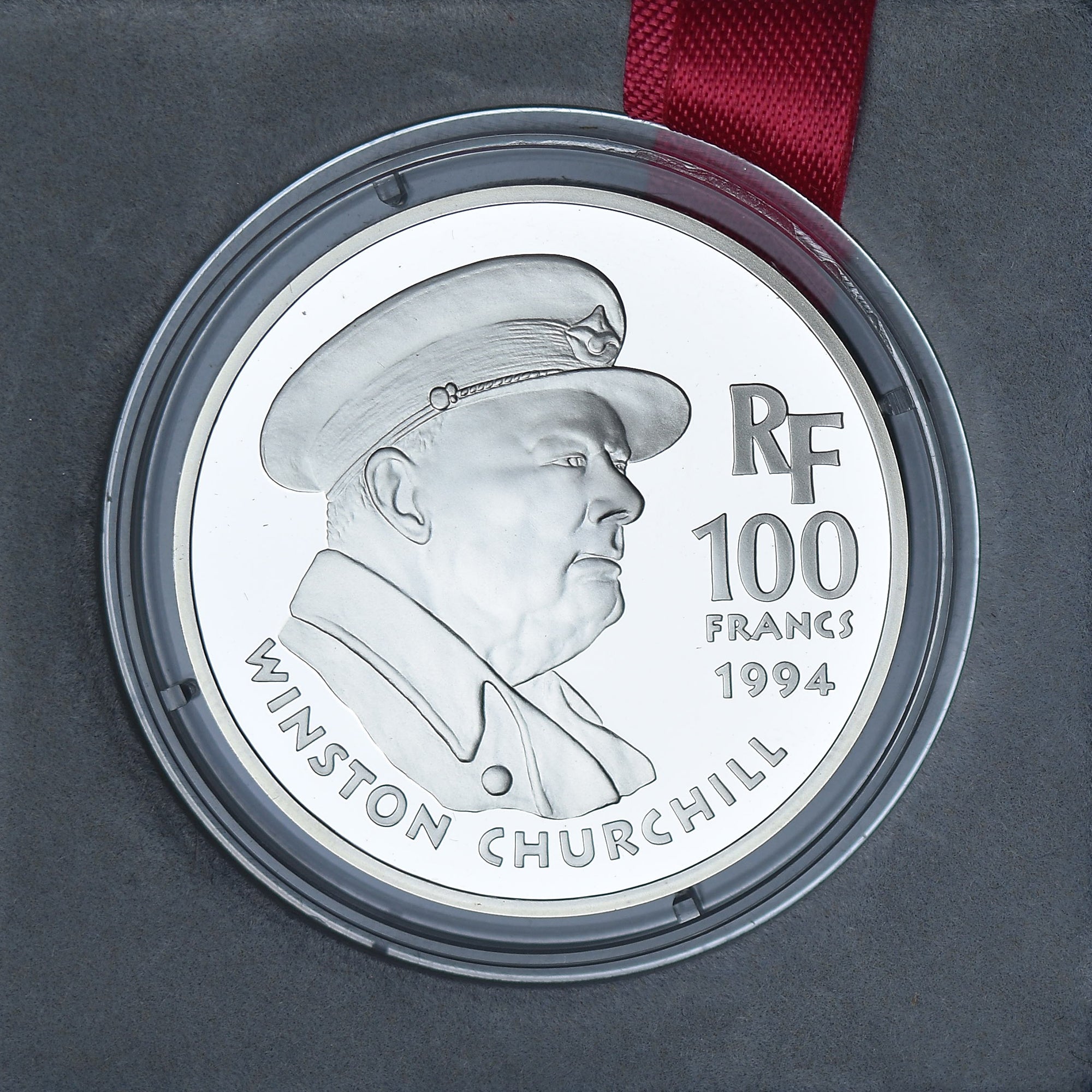 Münze, Frankreich, Libération - Winston Churchill, 100 Francs, 1994, Monnaie