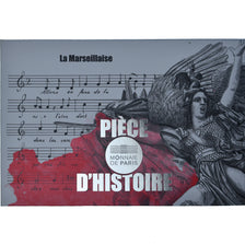 France, 50 Euro, Pièce d'Histoire - La Marseillaise, 2019, Monnaie de Paris