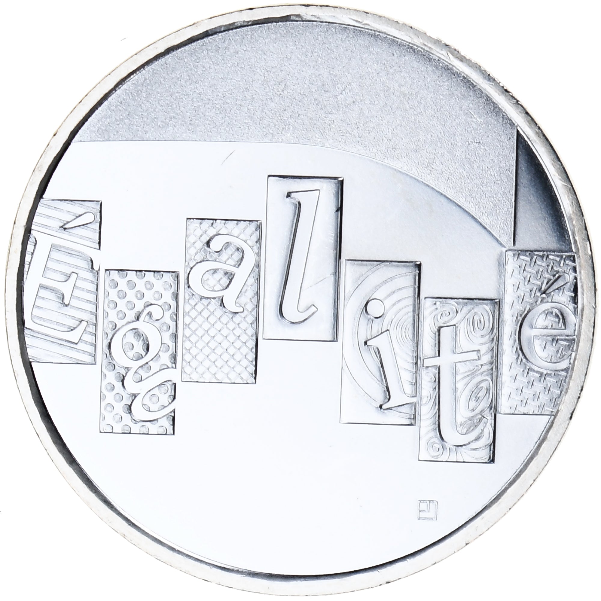France, 5 Euro, Egalité, 2013, Paris, MS(65-70), Silver